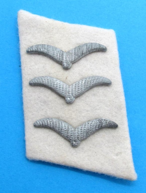 Luftwaffe Hermann Göring division 'Obergefreiter ' Collar Tabs