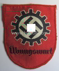 D.A.F.- (ie. 'Deutsches Arbeitsfront') specialist-armbadge (ie. 'Tätigkeitsabzeichen') as...