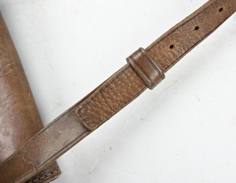 British WW2 Officer's Leather Sporran Black Watch