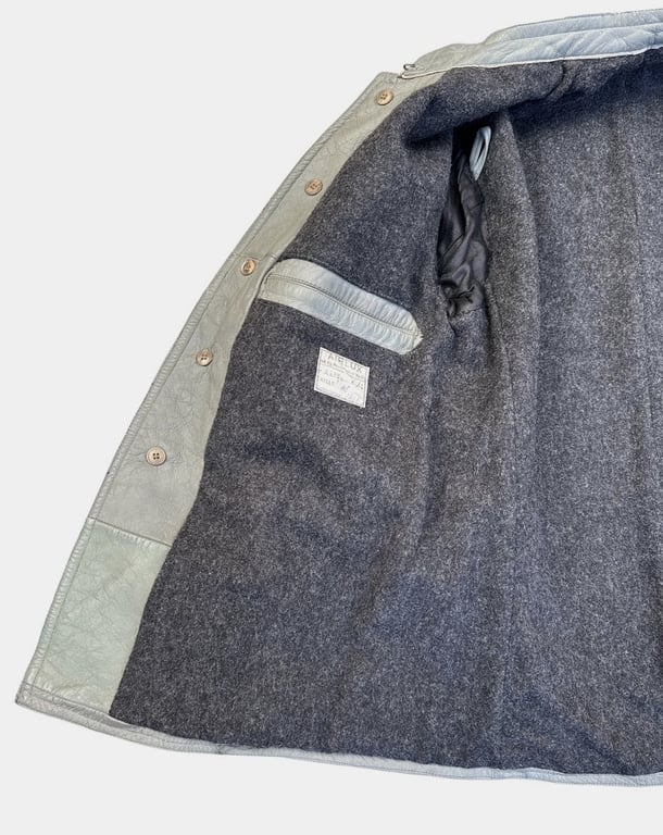 Navy (Kriegsmarine) U-boot protective grey leather jacket