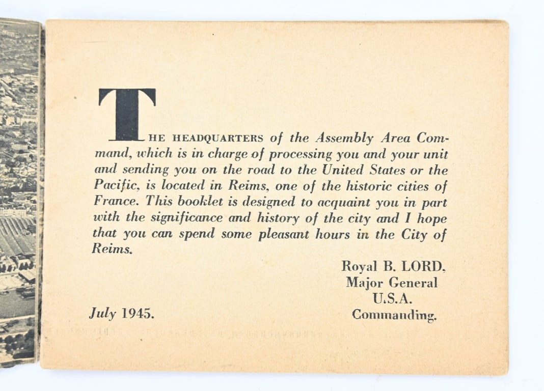 US WW2 City Guide Reims
