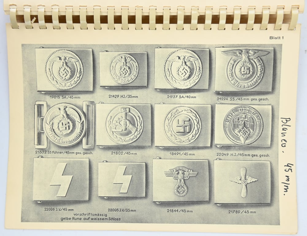 German Third Reich Sellers Catalogus Assmann & Sohne