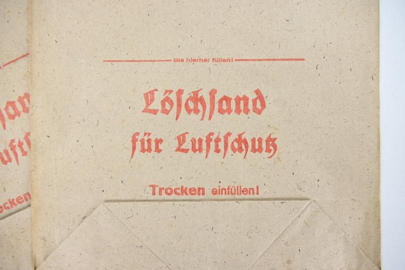 German LS Air Defence Paper Sand Bags