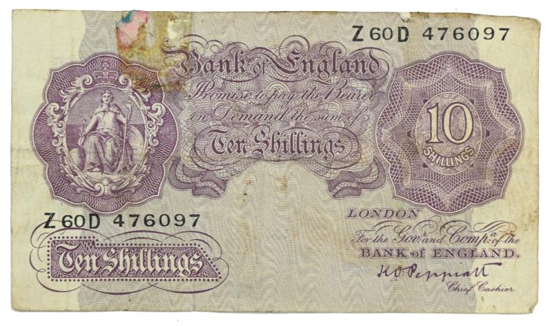 British WW2 Period Banknotes