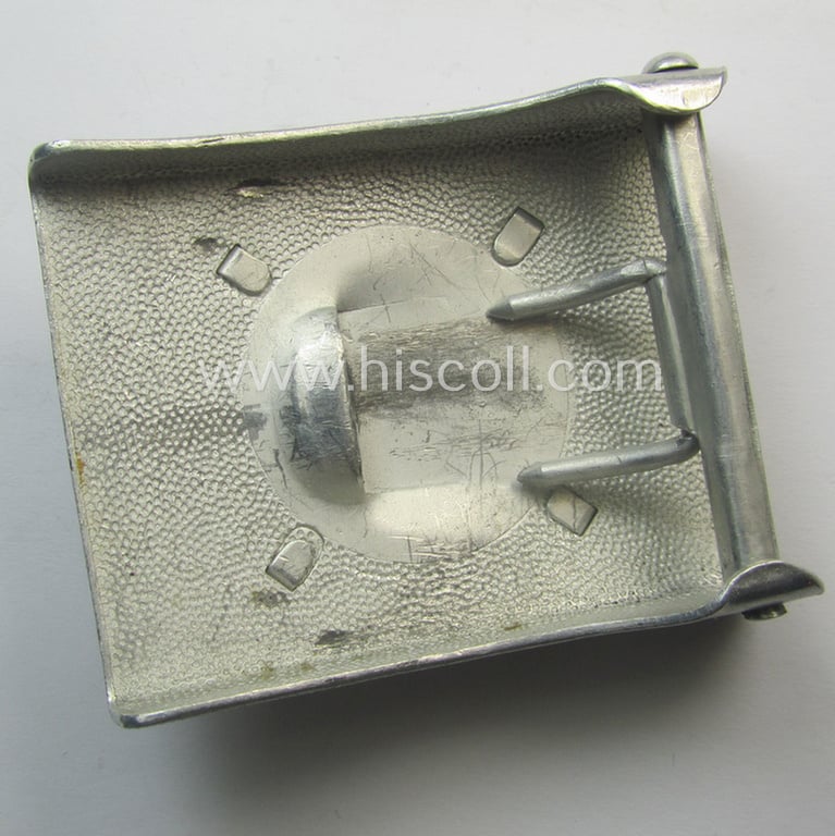 WH (Heeres) 'standard'-pattern, aluminium-based (dress- ie. 'Ausgeh'-pattern) belt-buckle
