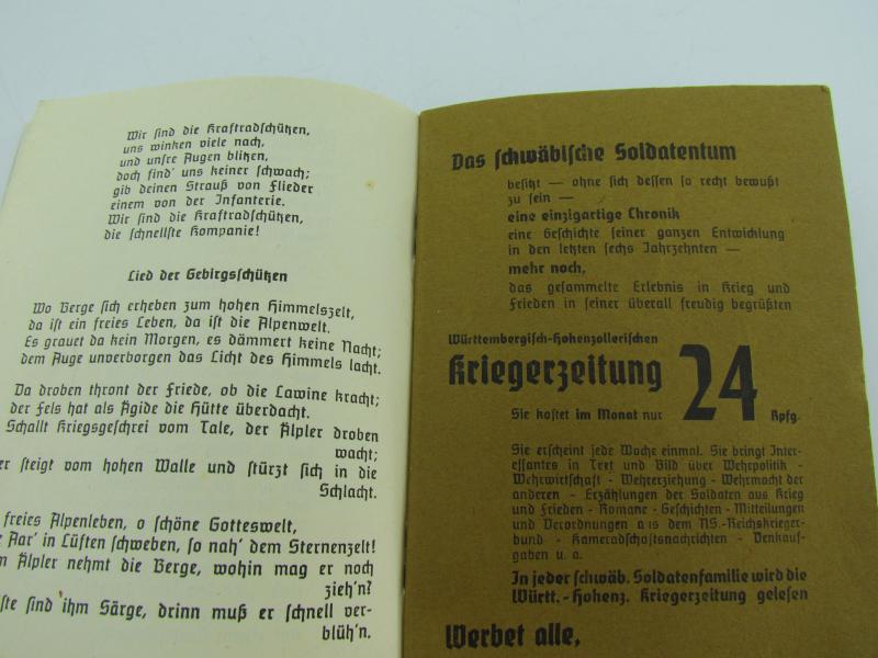 Wehrmacht Soldaten Songbook