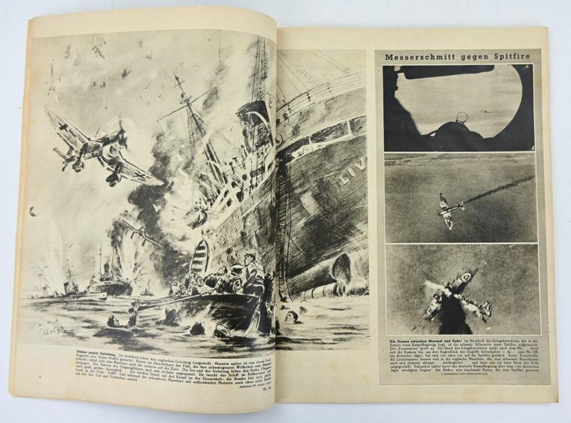 German Third Reich Magazine 'Die Woche' 1940