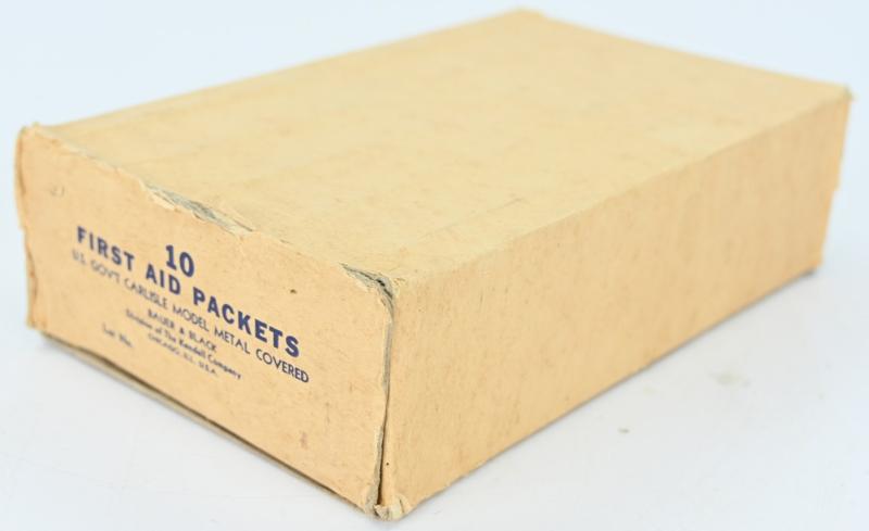 US WW2 Carton Box First Aid Packages