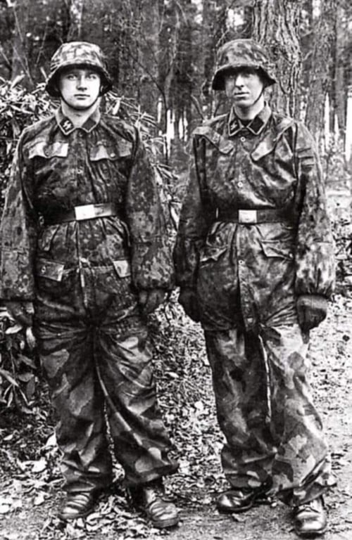 Waffen SS M42 Planetree 1/2 smock, field modified!