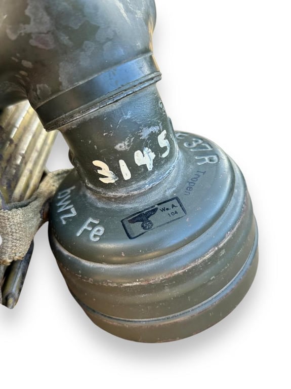 Olive Tropical Tan Gasmask Canister -named-