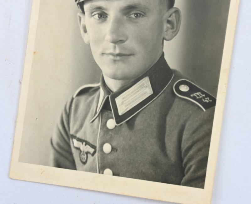 German WH Portrait Picture 'Machinegun Battalion 47'