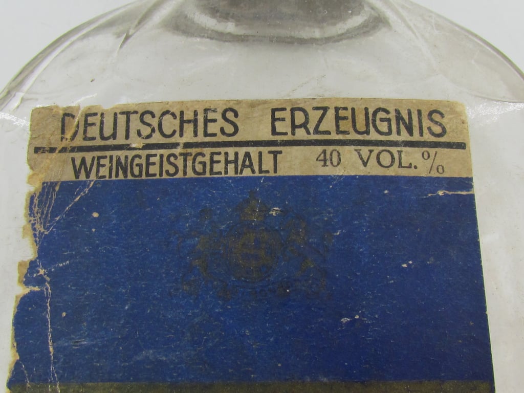 German Jamaica Rum Verschnitt Pocket Bottle – Arthur Mentschel, Berlin-Zehlendorf