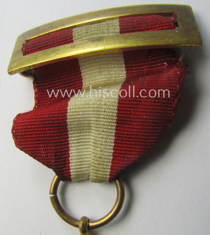 WWII-period- and Spanish-issued, loyal-service-medal: 'Medalla al Merito Militar'