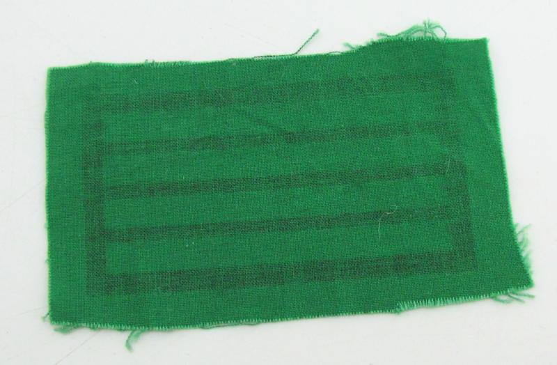 Printed Wehrmacht ( Heer ) camouflage rank patch