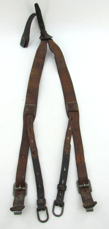 Early Wehrmacht Y-Straps – 1940 "Hidden-Stitch"