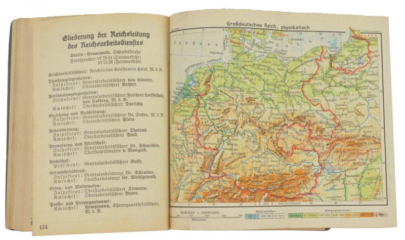 German RAD Spiess Book Arbeitsgau XX