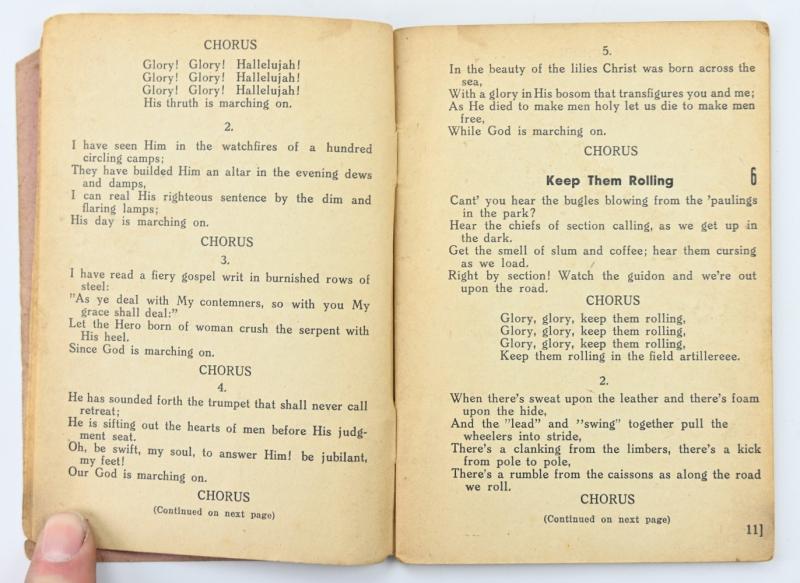 US WW2 Song Book 102nd Infantry Division