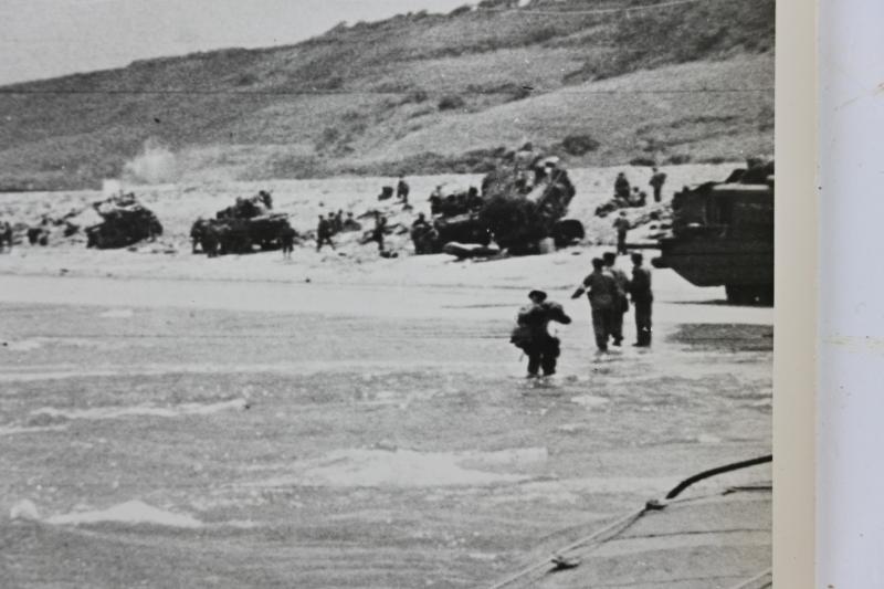 US WW2 D-Day Press Photo 6 June 1944