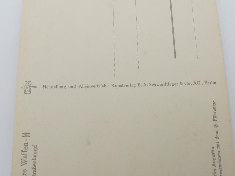 Postcard : Unsere Waffen-SS