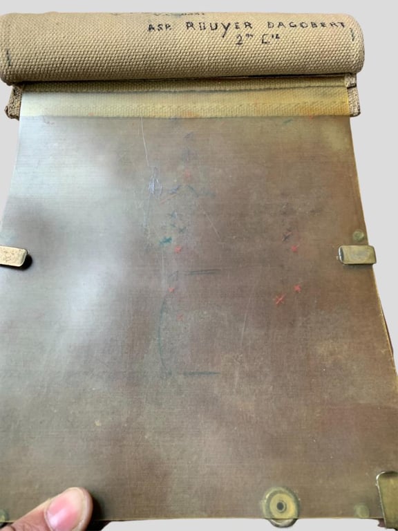 British Webbing Map Case -1944-