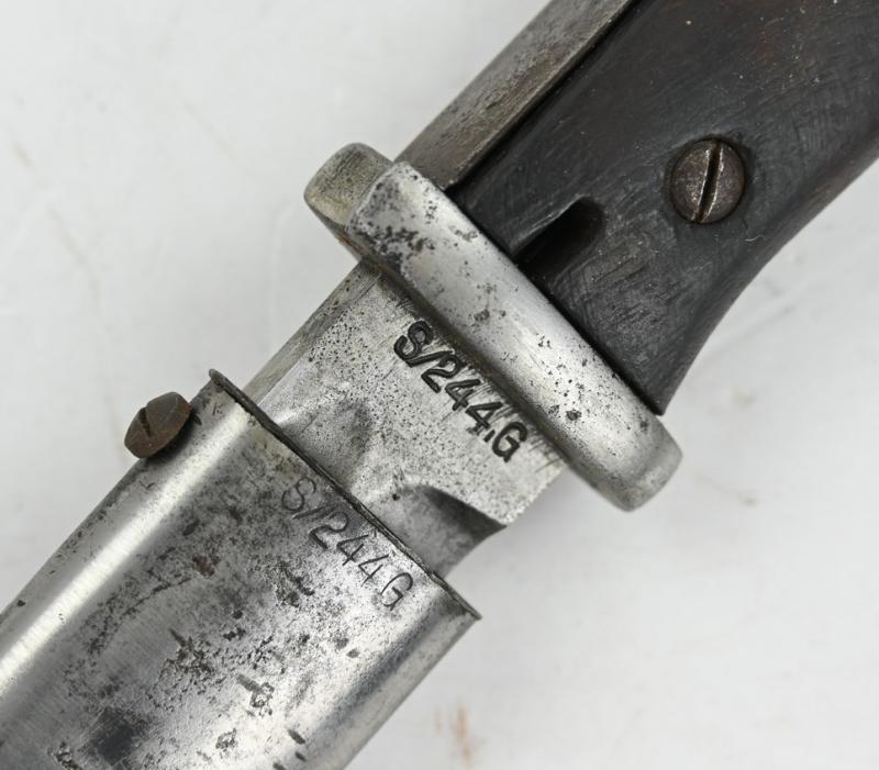 German WH K98 Bayonet Number Matching