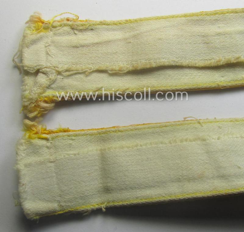 WH (LW o. Heeres) cuff-title (ie. 'Ärmelstreifen') entitled: 'Kreta' (being a wonderful- and totally non-shortened example that comes in a truly issued- ie. I deem once tunic-attached, condition)