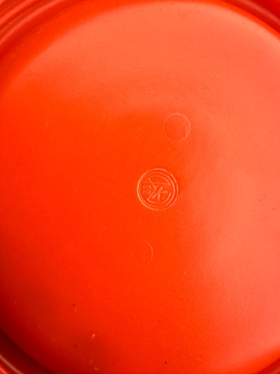 Butter Dish German (orange)