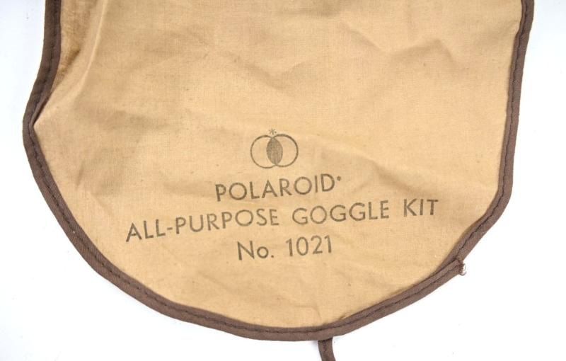 US WW2 Polaroid Goggle Folding package