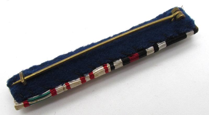 German WWI 4-Piece Ribbon Bar ( Bandspange )