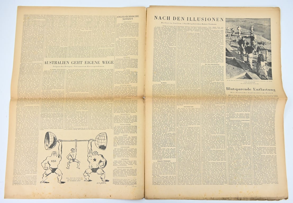 German Newspaper “Das Reich” December 1943