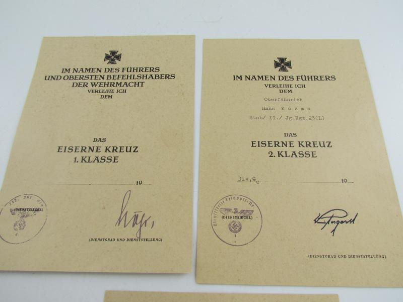 EK1 + EK2 + VWA Award Document Grouping