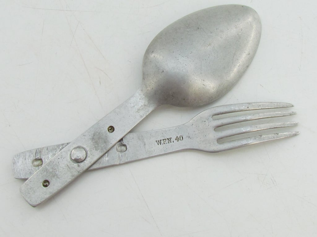 Wehrmacht Aluminum Göffel -Spork (WFN 40)