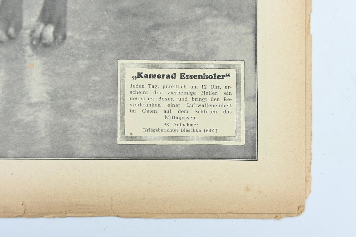 German Berliner Illustrierte Zeitung Newspaper 1942