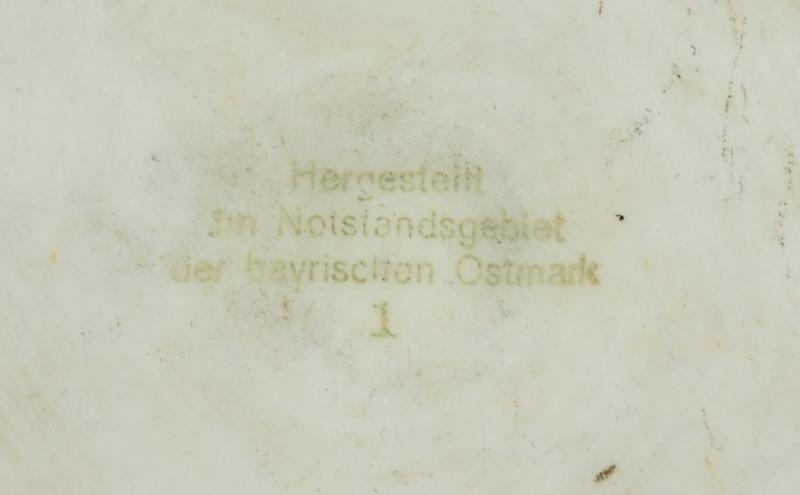 German NSV Memberplate 'Bayerische Ostmark'