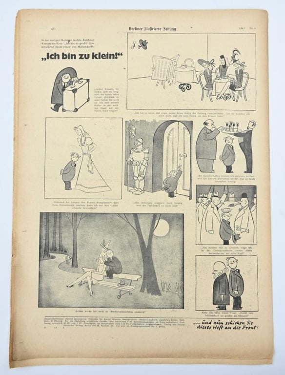 German Berliner Illustrierte Zeitung Newspaper December 1942