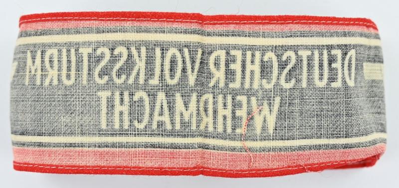 German Volkssturm Sleeve Armband