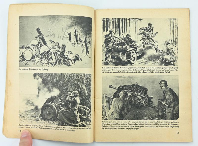 German Waffen-SS Recruitment Booklet 'Dich Ruft die SS'
