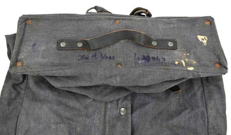 German LW Named Officer's Clothing Backpack