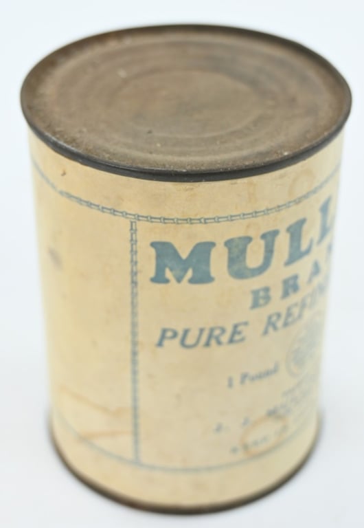 US WW2 Period Tin Can of Grease