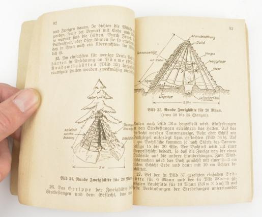 German Waffen-SS 'Winterbattle' pocketbook