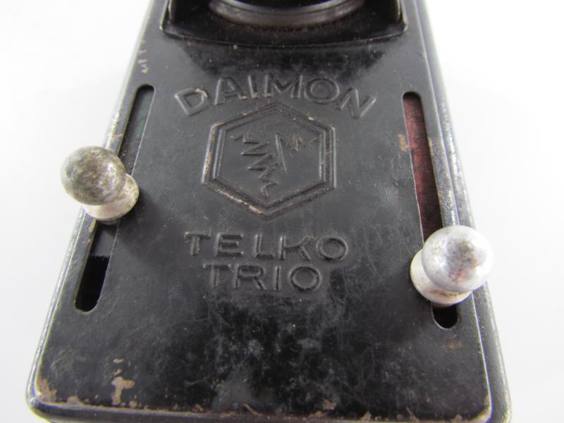 Wehrmacht Daimon Telko Trio Flashlight with Factory Label
