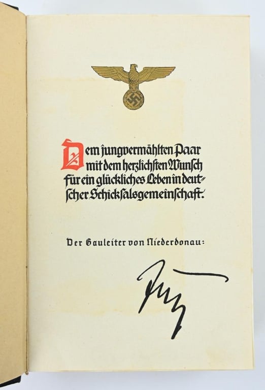 German Adolf Hitler Mein Kampf Book 1938