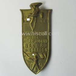 HJ (ie. 'Hitlerjugend') related 'tinnie' ie. 'Veranstaltungsabzeichen' being...