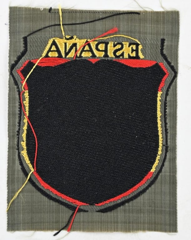 German WH Spanish 'Blue Division' Volunteer Sleeve Shield