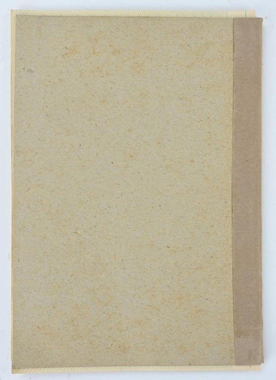 German WH Mapcase Notebook