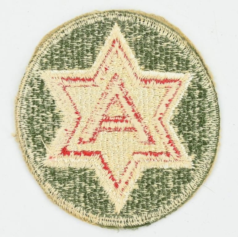 US WW2 6th Army SSI
