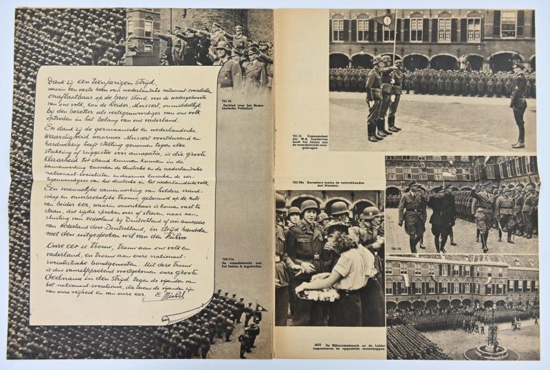 Dutch NSB 'Fotonieuws' Magazine Dutch SS Deployment