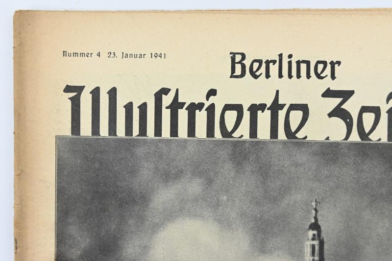 German Berliner Illustrierte Zeitung Newspaper 1941