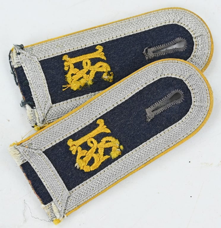 German LW NCO Kriegschule Shoulderboards