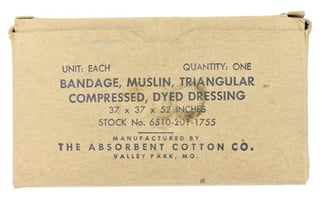 US Korean War Period First Aid Pack